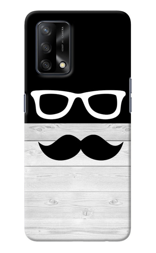 Mustache Oppo F19/F19s Back Cover