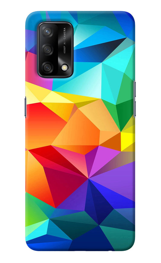 Abstract Pattern Oppo F19/F19s Back Cover