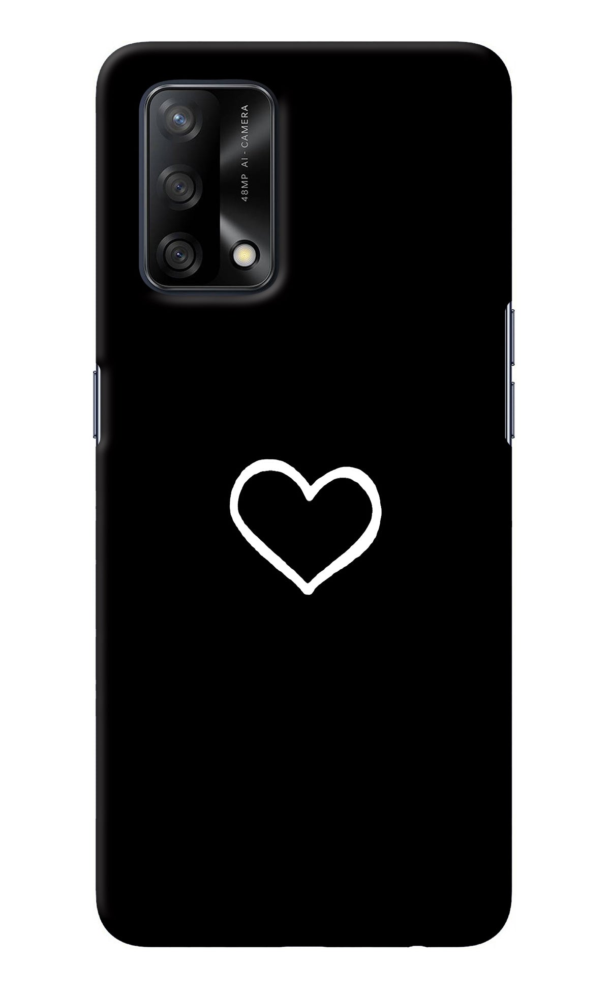 Heart Oppo F19/F19s Back Cover