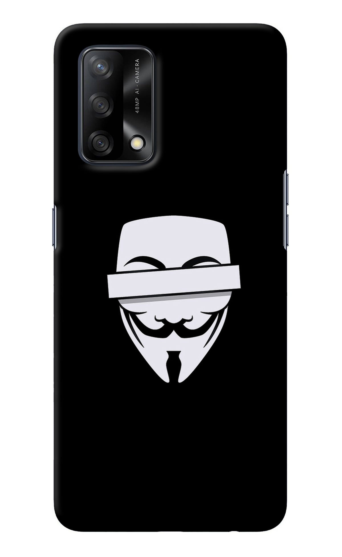 Anonymous Face Oppo F19/F19s Back Cover