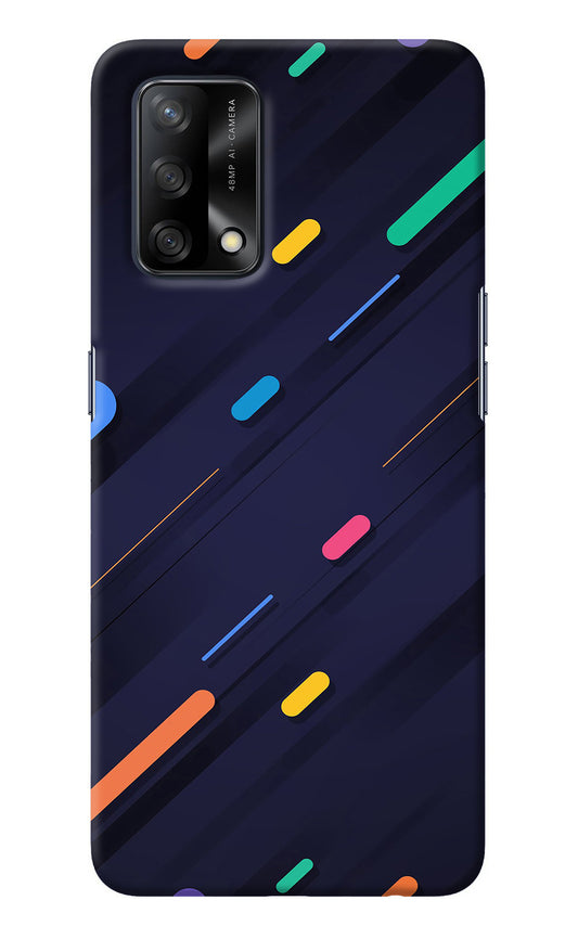 Abstract Design Oppo F19/F19s Back Cover