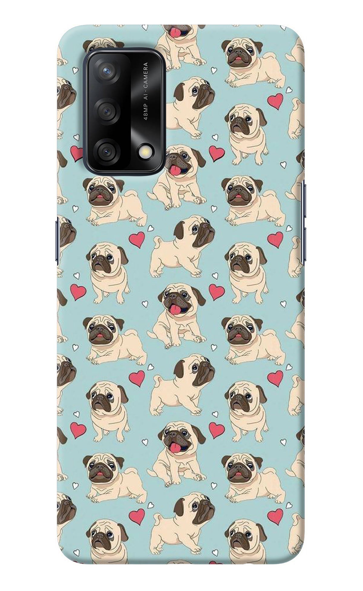 Pug Dog Oppo F19/F19s Back Cover