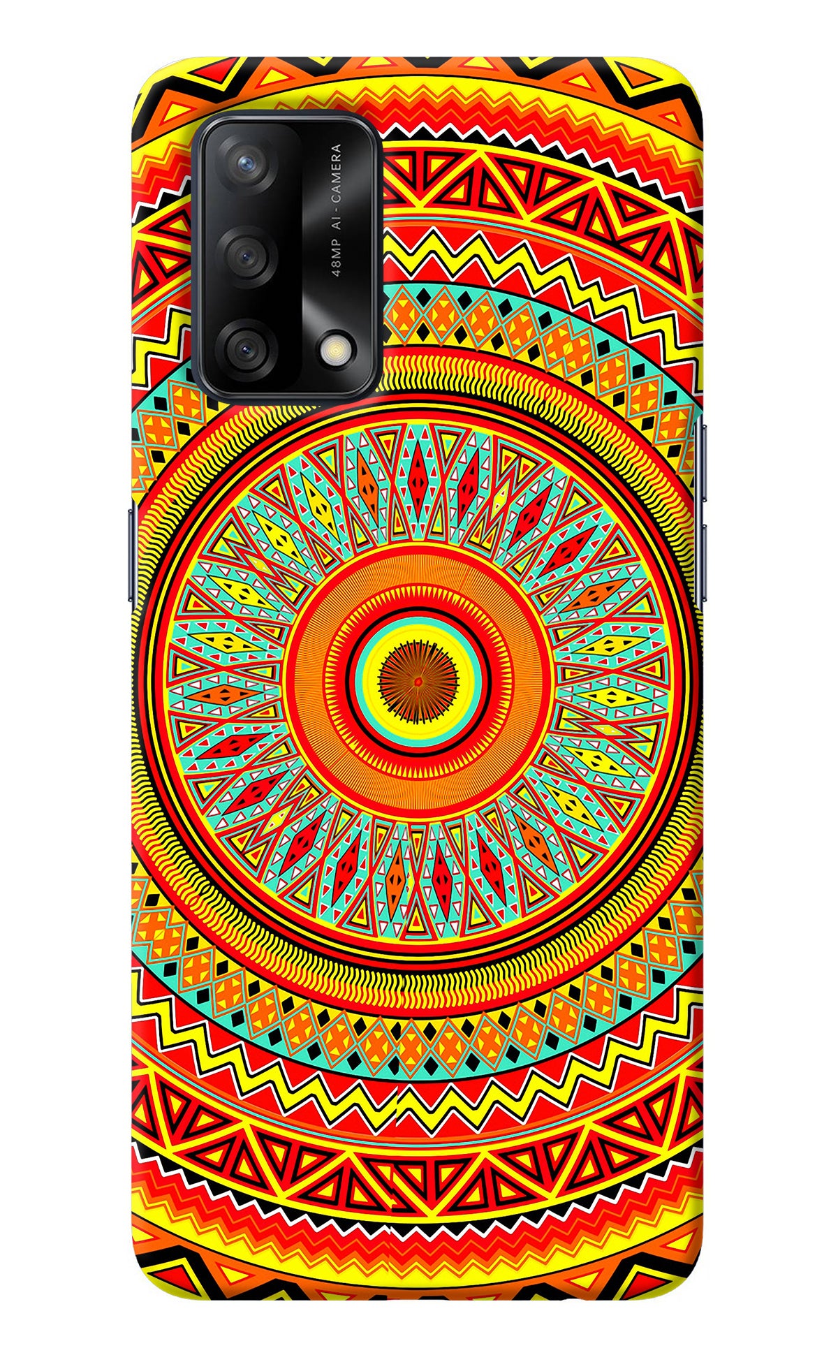 Mandala Pattern Oppo F19/F19s Back Cover