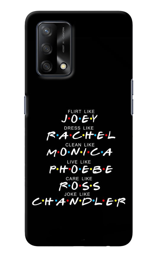 FRIENDS Character Oppo F19/F19s Back Cover