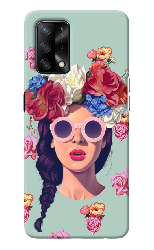 Pretty Girl Oppo F19/F19s Back Cover