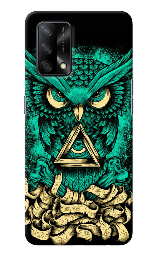 Green Owl Oppo F19/F19s Back Cover