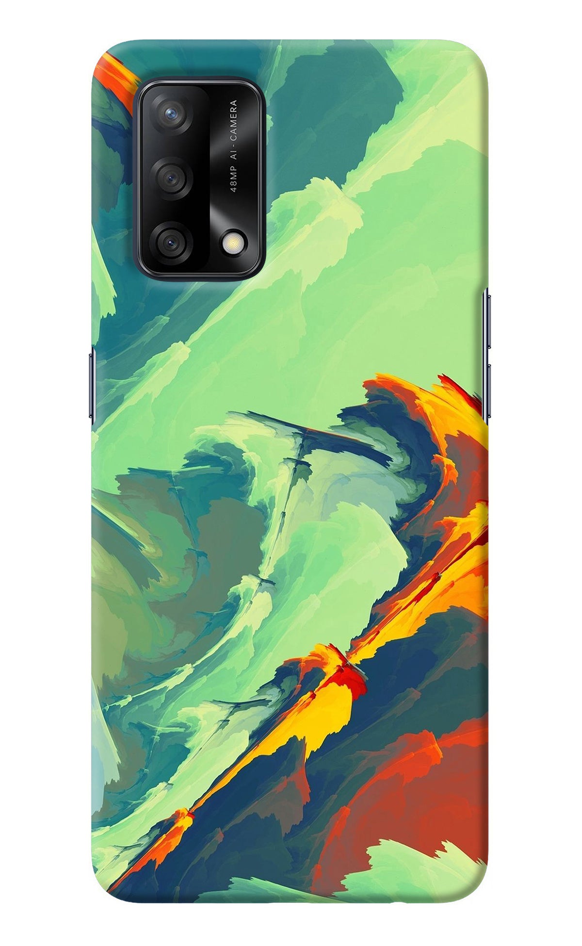 Paint Art Oppo F19/F19s Back Cover