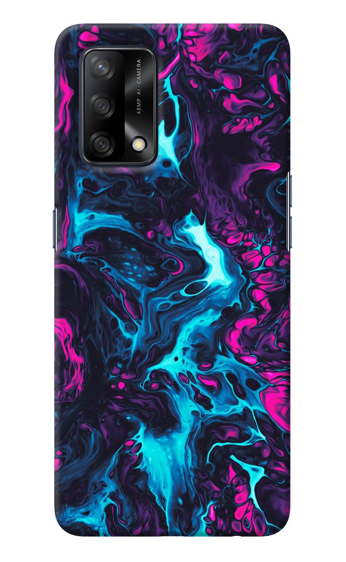 Abstract Oppo F19/F19s Back Cover