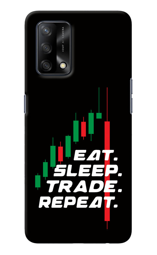 Eat Sleep Trade Repeat Oppo F19/F19s Back Cover