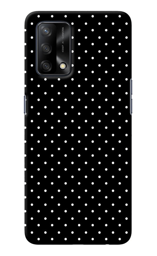 White Dots Oppo F19/F19s Back Cover