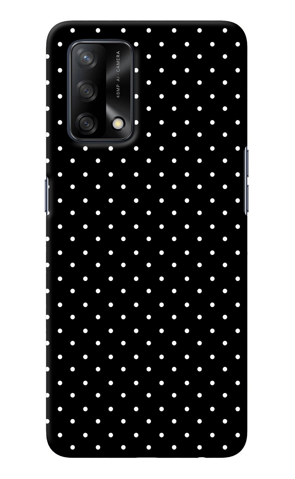 White Dots Oppo F19/F19s Back Cover