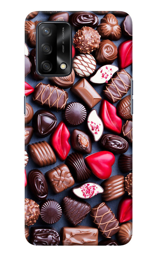 Chocolates Oppo F19/F19s Back Cover