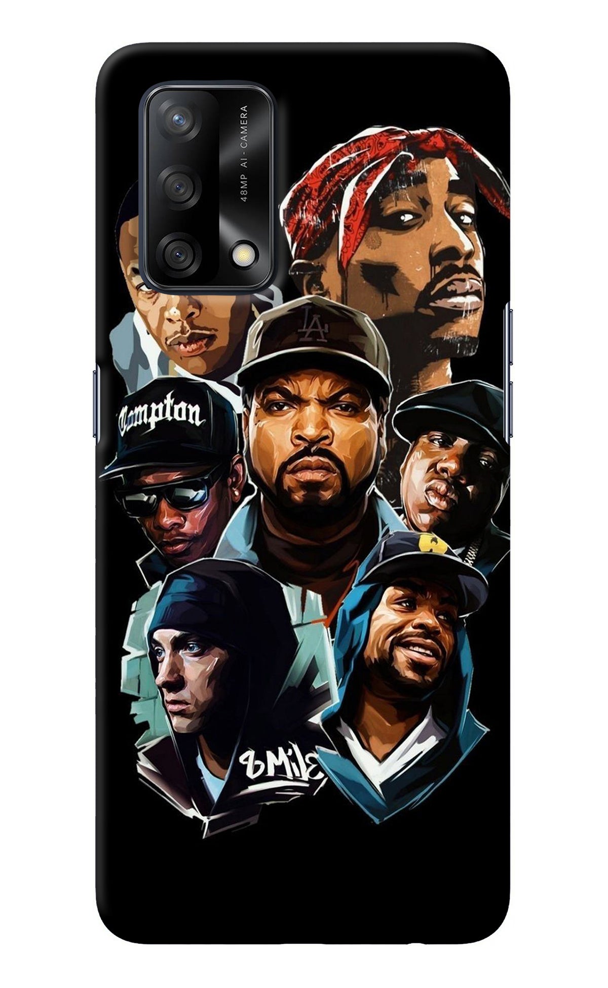 Rappers Oppo F19/F19s Back Cover