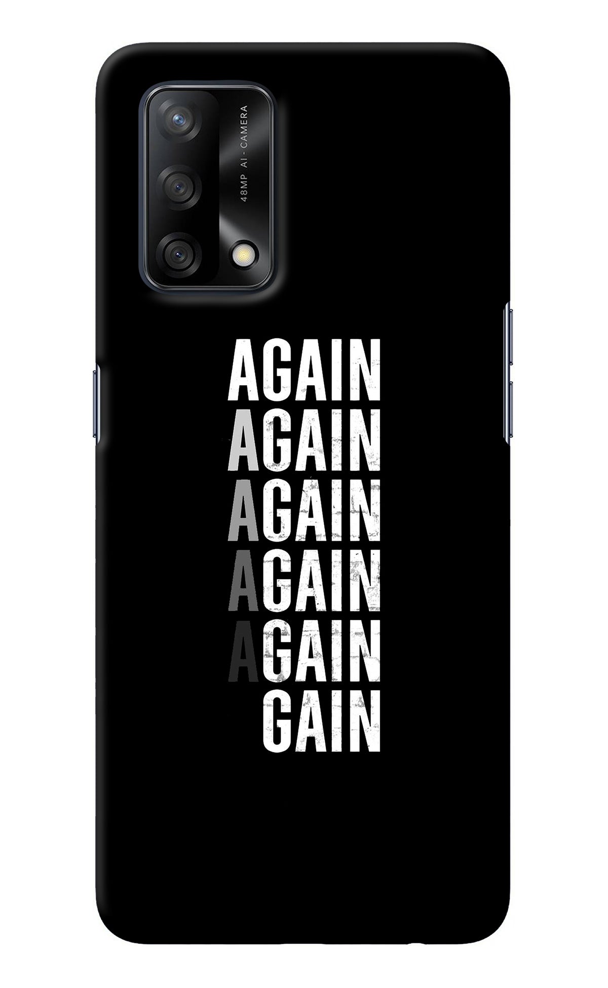 Again Again Gain Oppo F19/F19s Back Cover