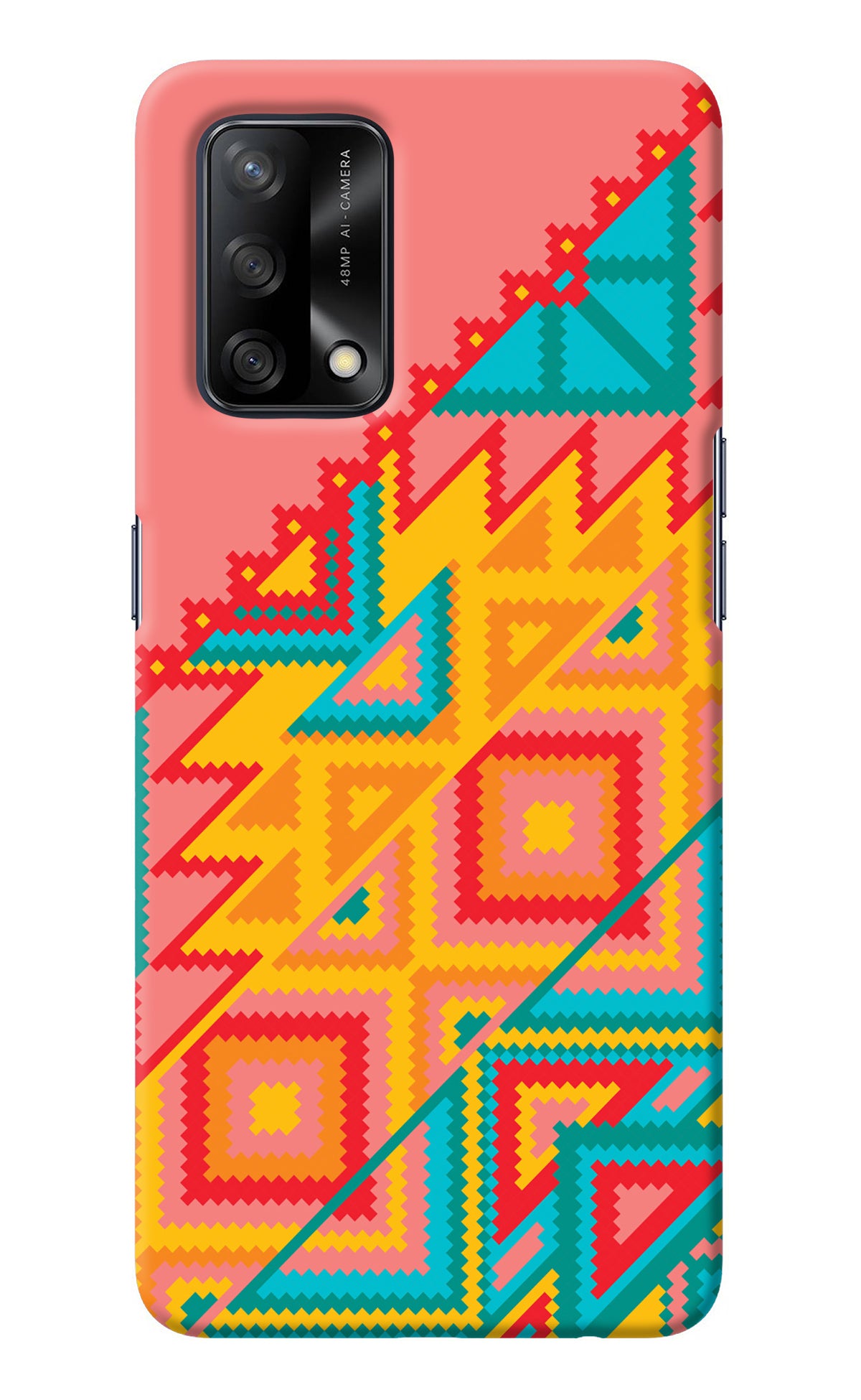 Aztec Tribal Oppo F19/F19s Back Cover