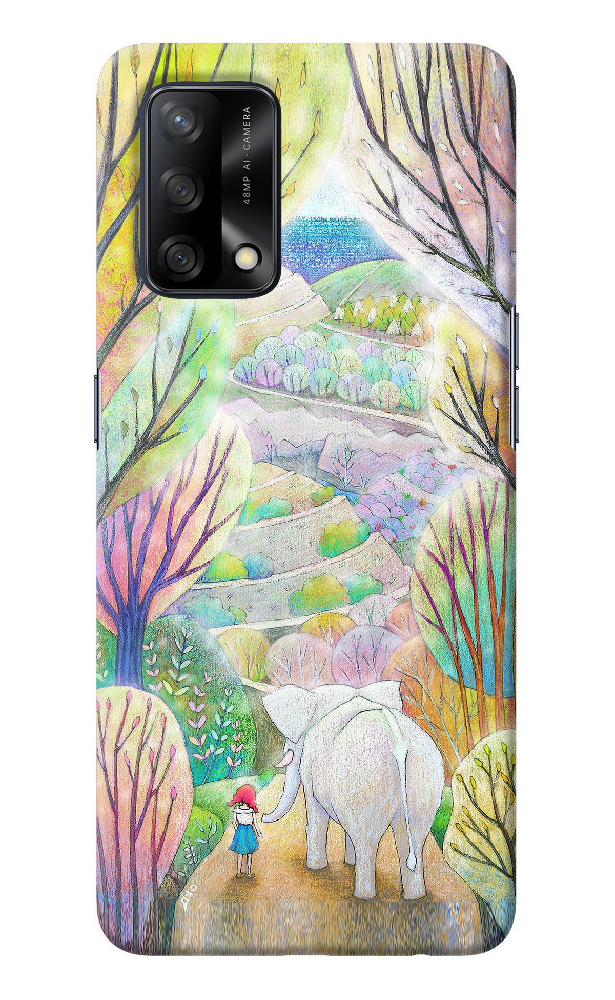 Nature Painting Oppo F19/F19s Back Cover