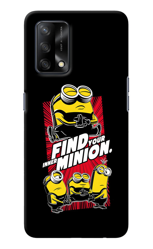 Find your inner Minion Oppo F19/F19s Back Cover