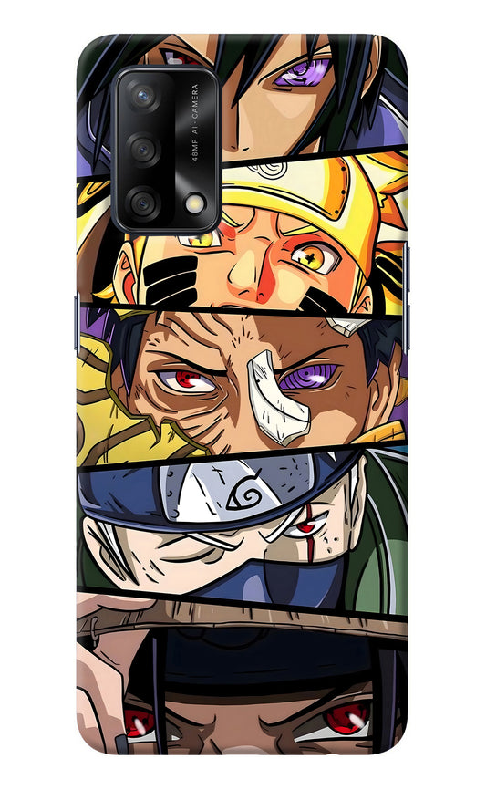 Naruto Character Oppo F19/F19s Back Cover