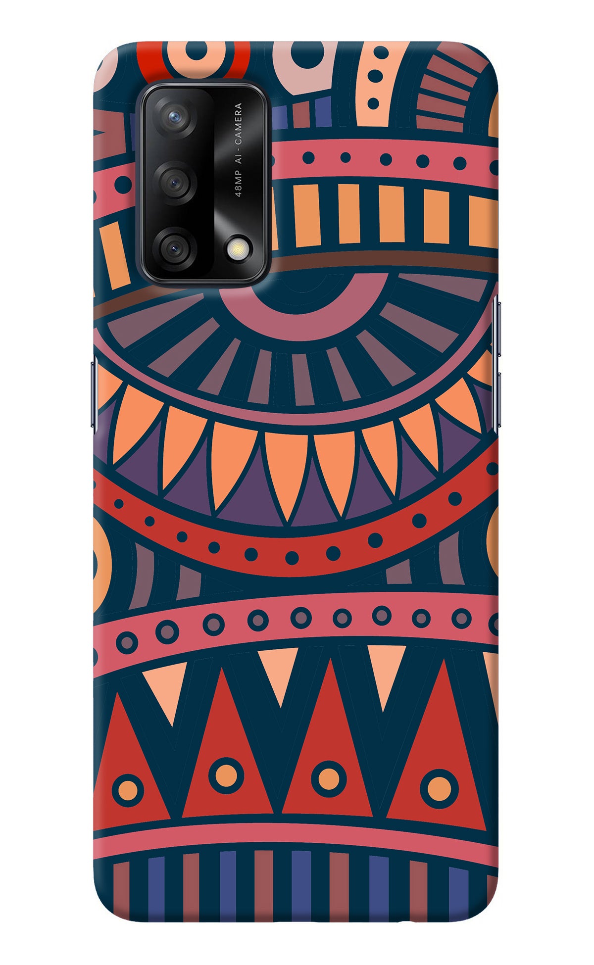 African Culture Design Oppo F19/F19s Back Cover