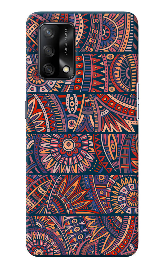 African Culture Design Oppo F19/F19s Back Cover