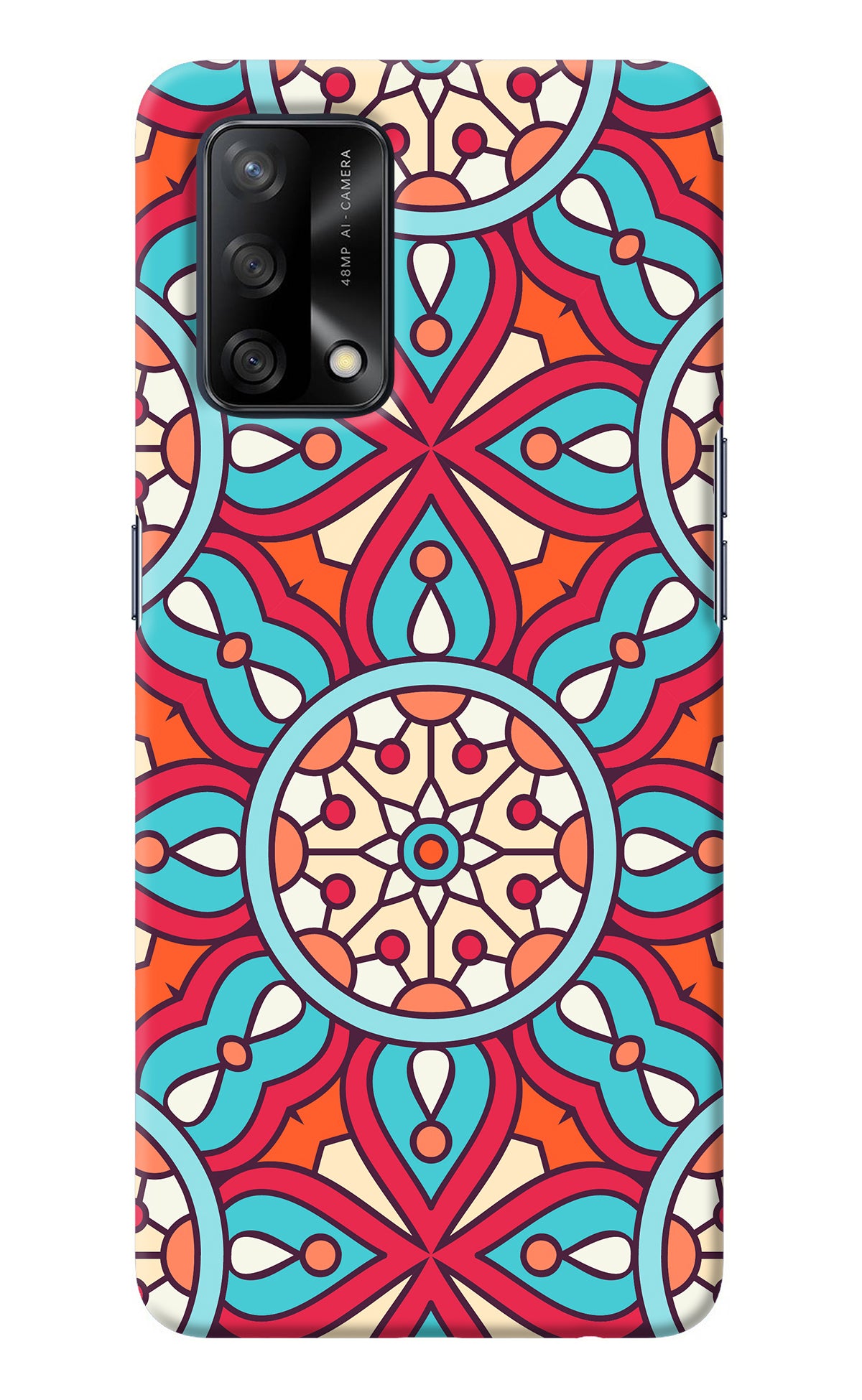 Mandala Geometric Oppo F19/F19s Back Cover