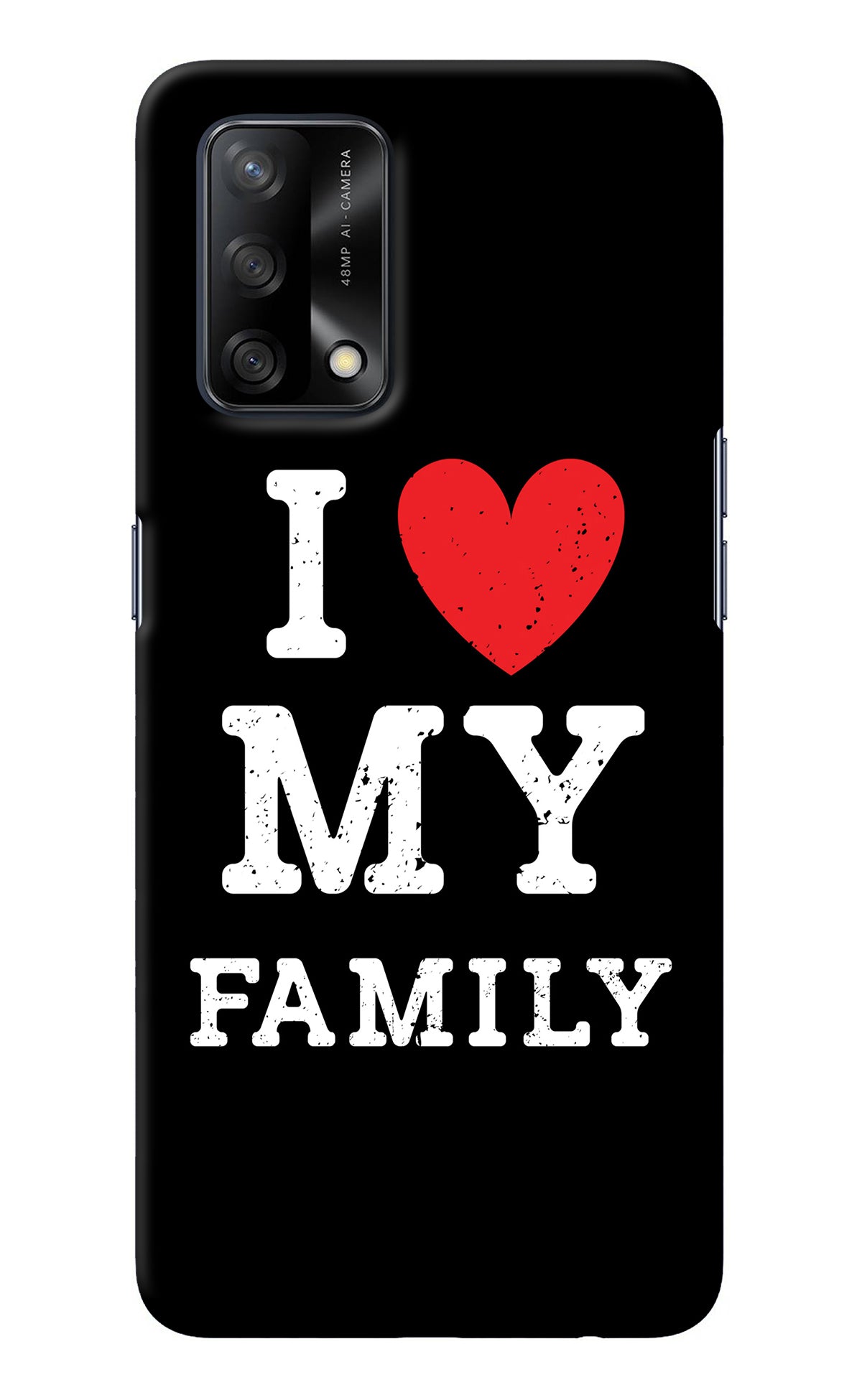 I Love My Family Oppo F19/F19s Back Cover