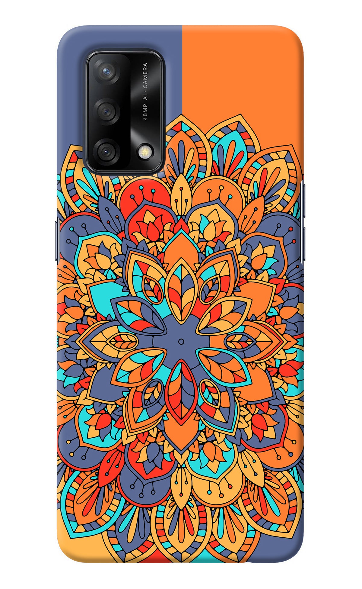 Color Mandala Oppo F19/F19s Back Cover