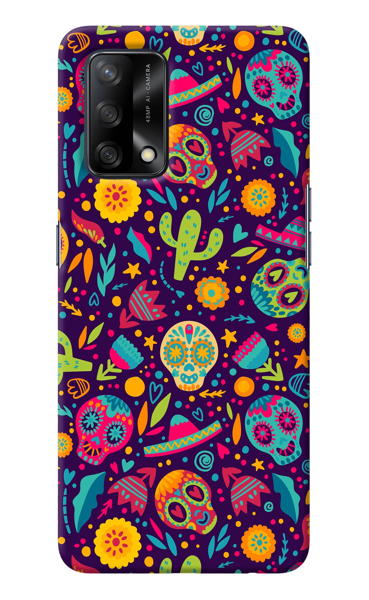 Mexican Design Oppo F19/F19s Back Cover