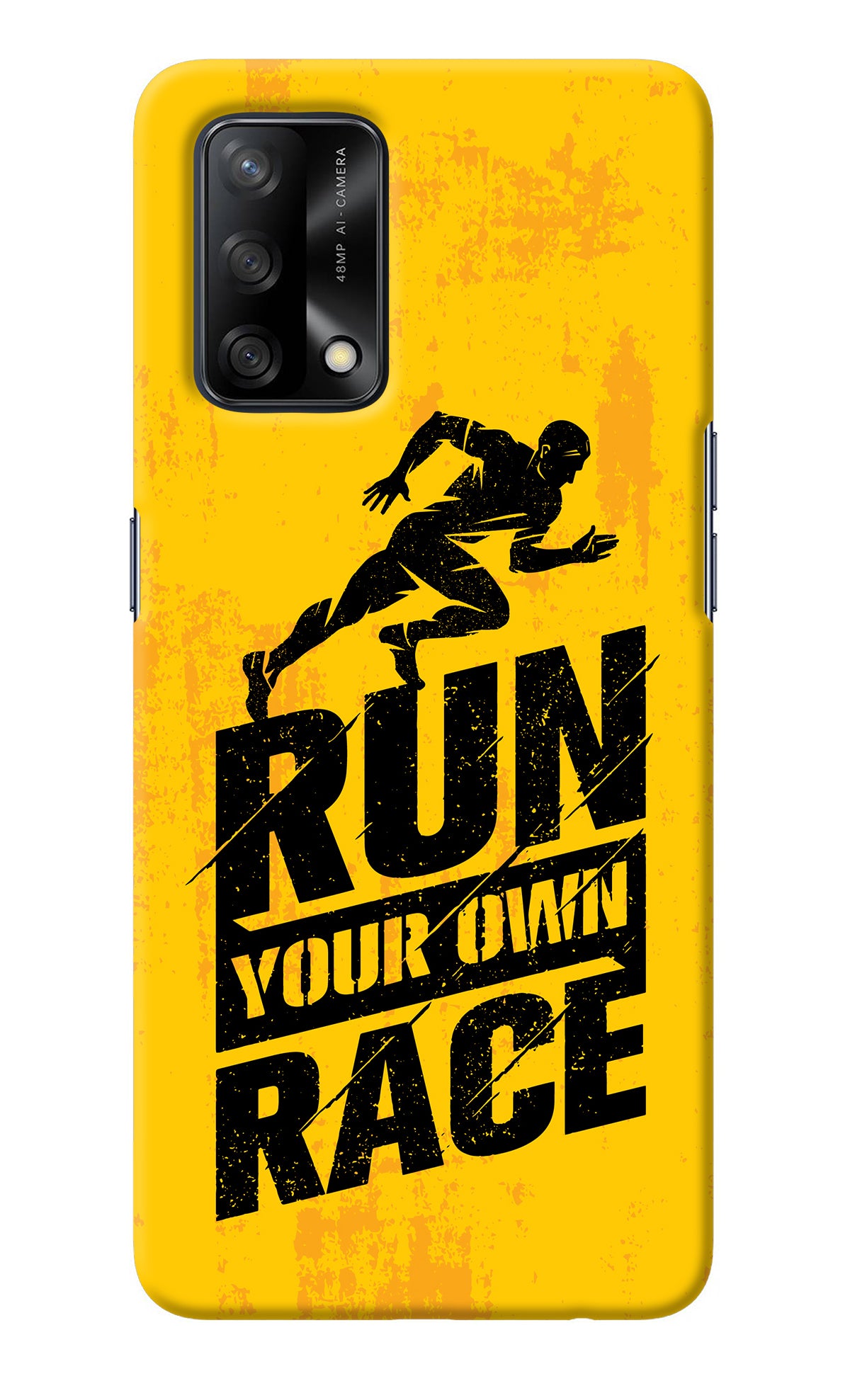 Run Your Own Race Oppo F19/F19s Back Cover