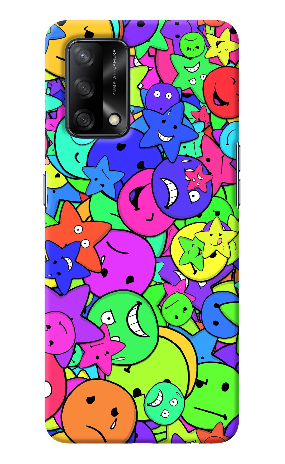 Fun Doodle Oppo F19/F19s Back Cover