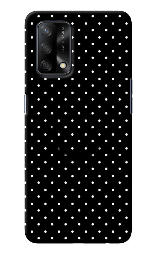 White Dots Oppo F19/F19s Pop Case