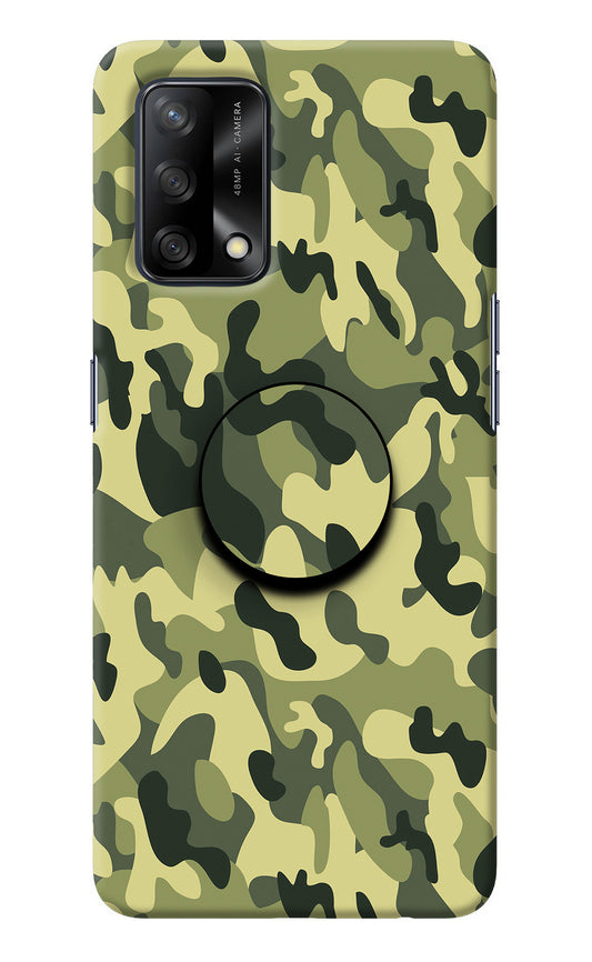 Camouflage Oppo F19/F19s Pop Case