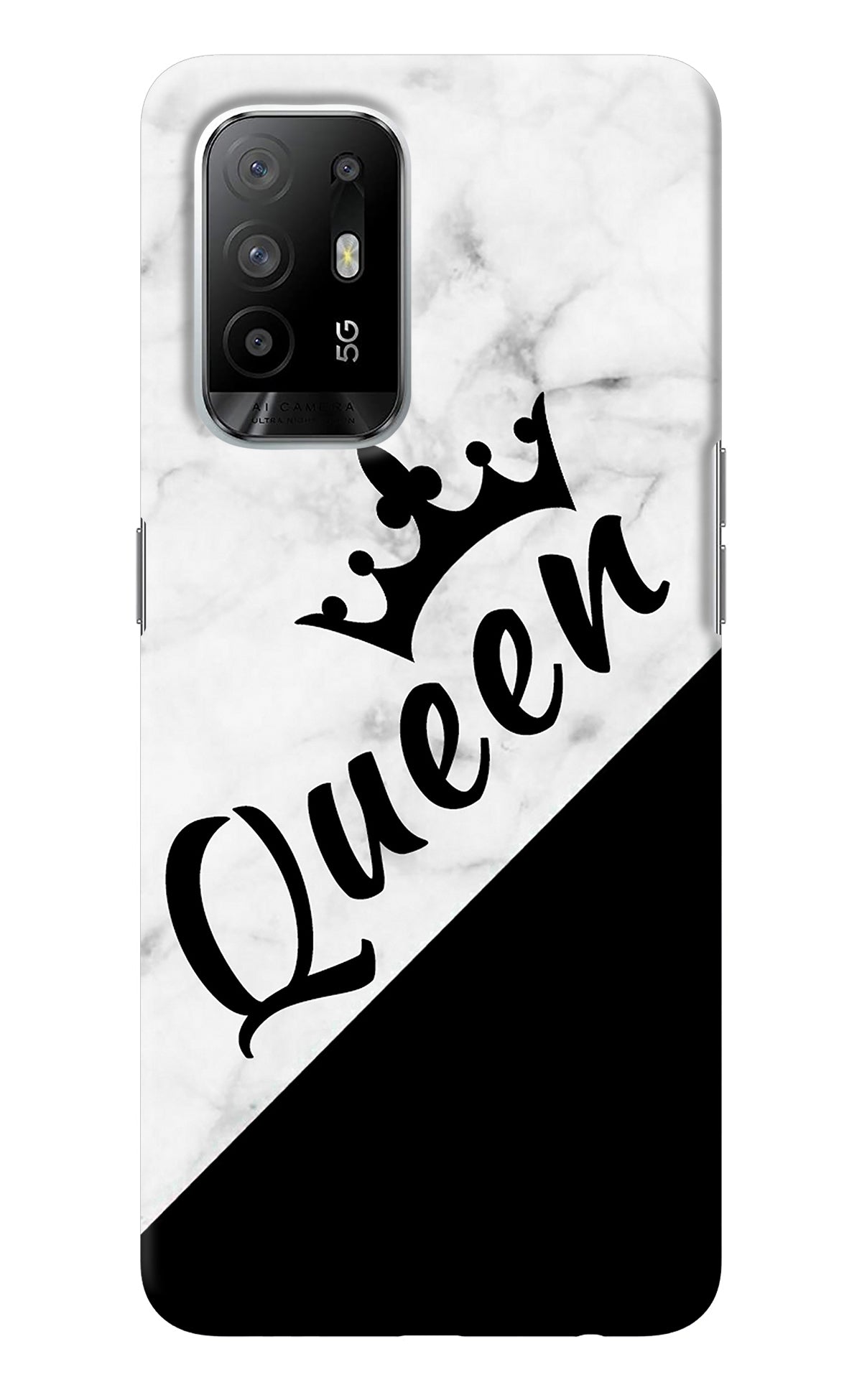 Queen Oppo F19 Pro+ Back Cover