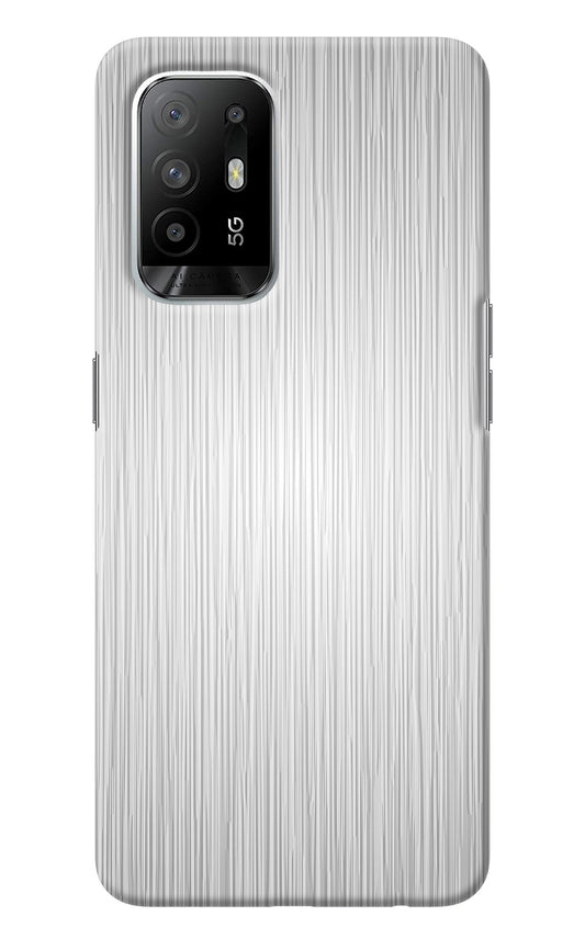 Wooden Grey Texture Oppo F19 Pro+ Back Cover
