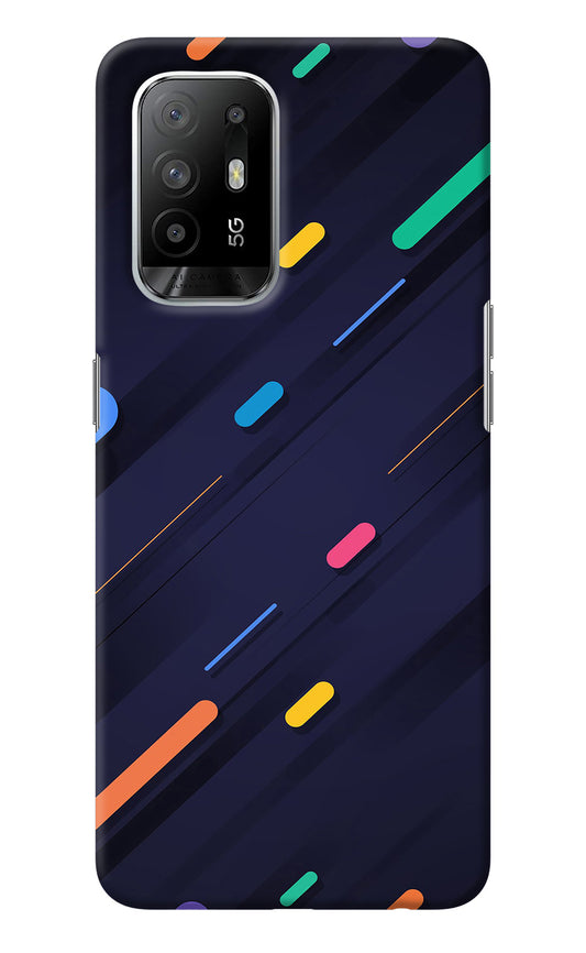 Abstract Design Oppo F19 Pro+ Back Cover