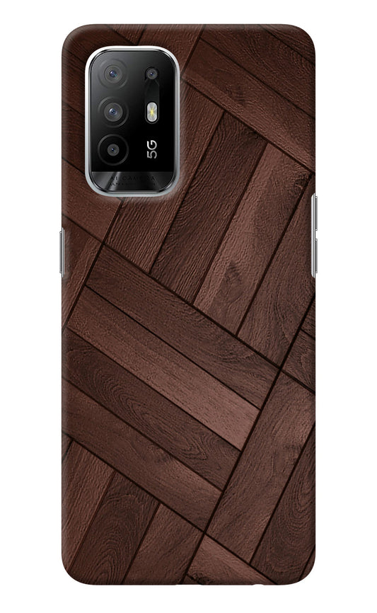 Wooden Texture Design Oppo F19 Pro+ Back Cover