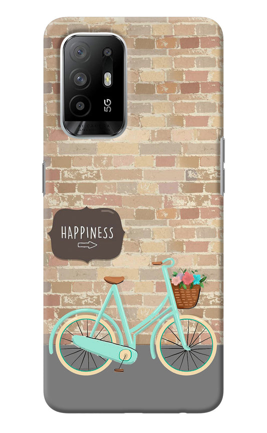 Happiness Artwork Oppo F19 Pro+ Back Cover