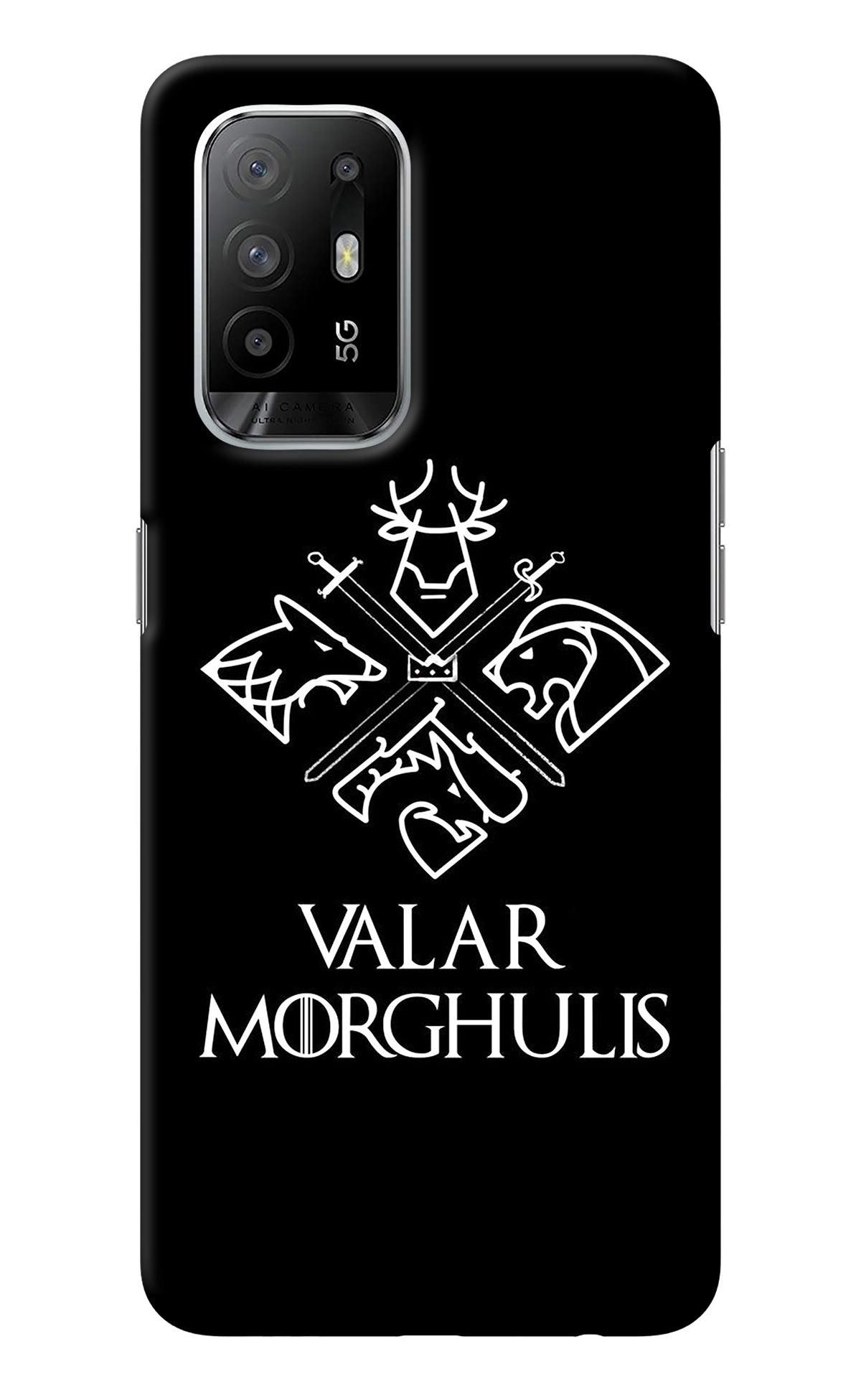 Valar Morghulis | Game Of Thrones Oppo F19 Pro+ Back Cover