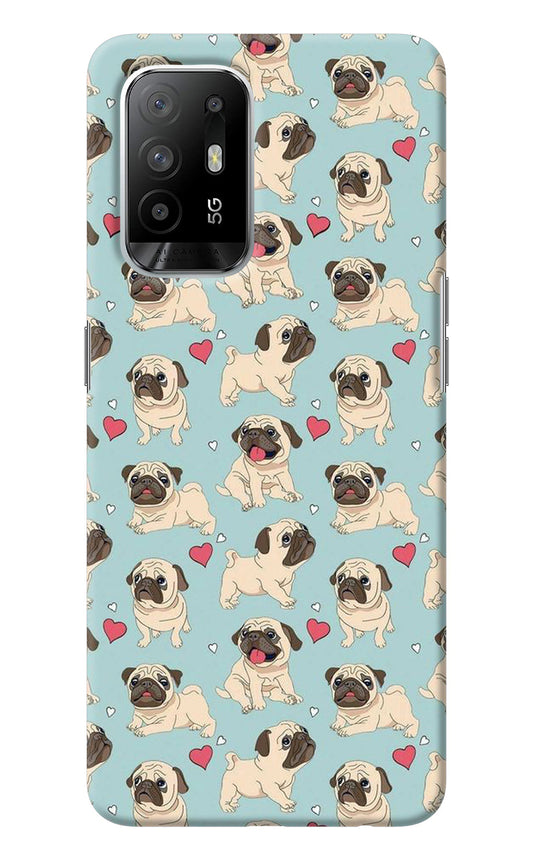 Pug Dog Oppo F19 Pro+ Back Cover