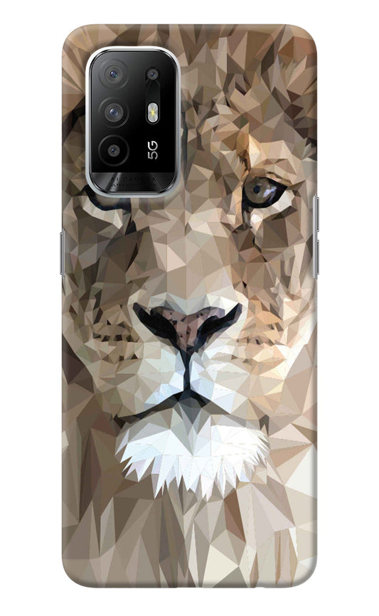 Lion Art Oppo F19 Pro+ Back Cover