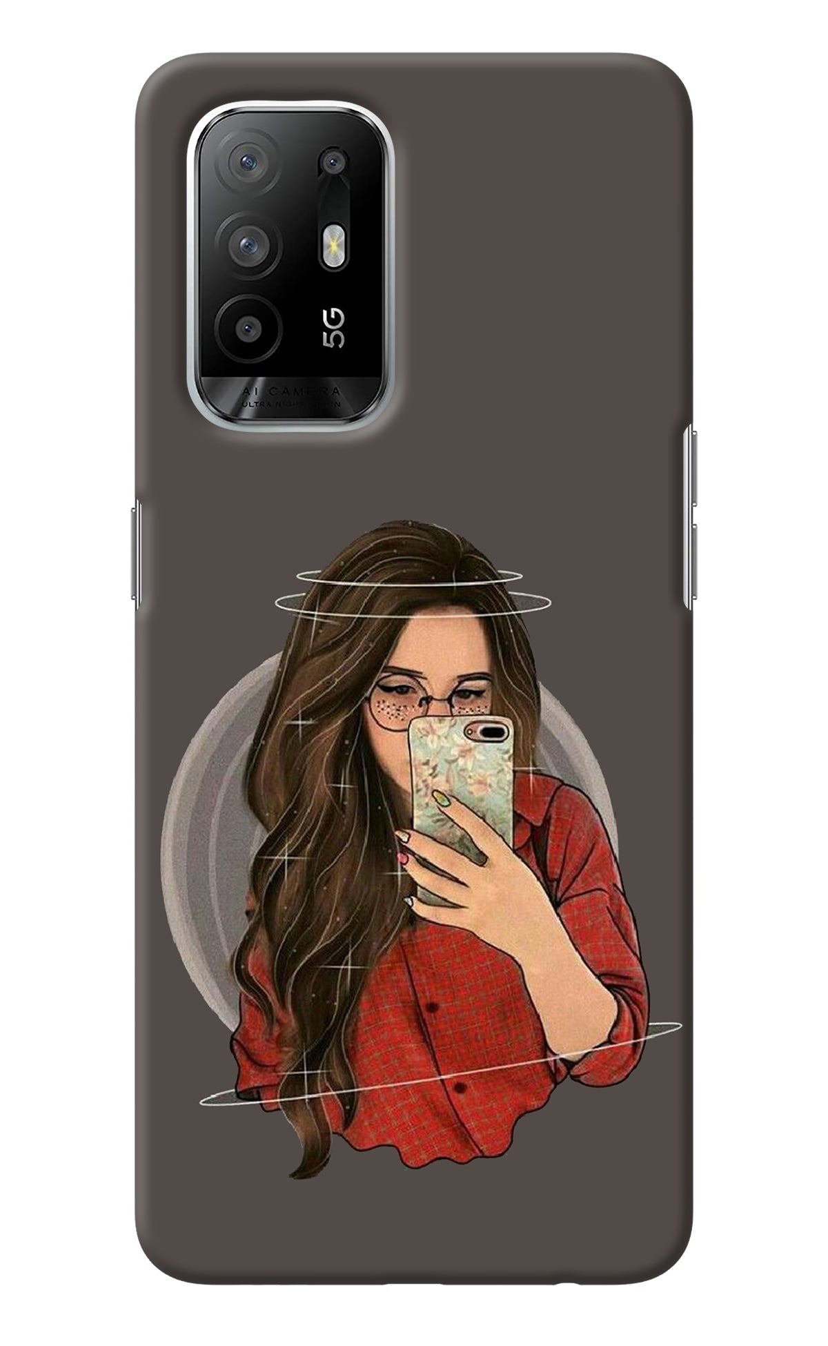 Selfie Queen Oppo F19 Pro+ Back Cover