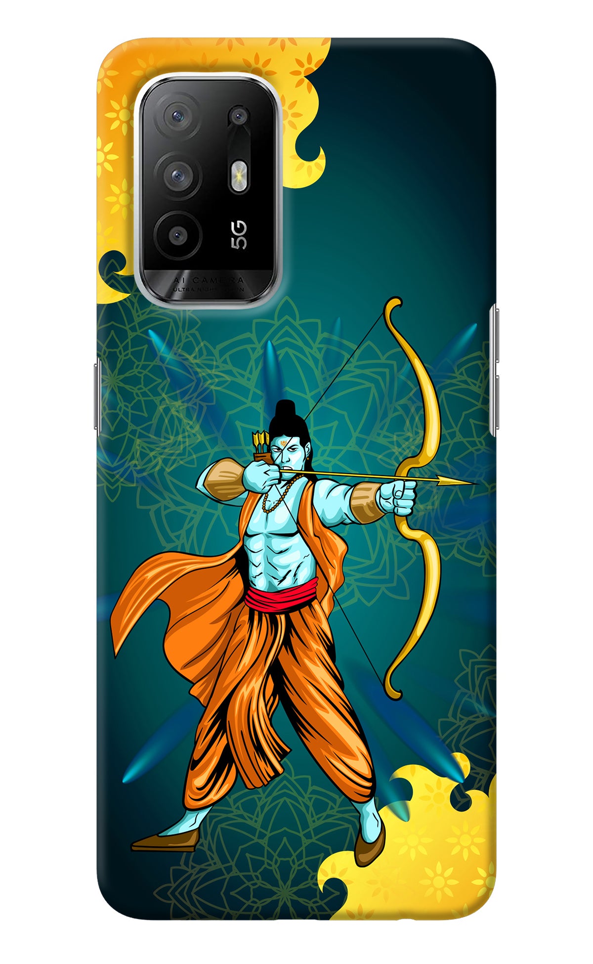 Lord Ram - 6 Oppo F19 Pro+ Back Cover