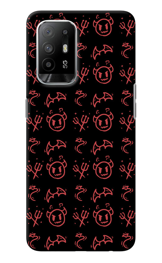 Devil Oppo F19 Pro+ Back Cover