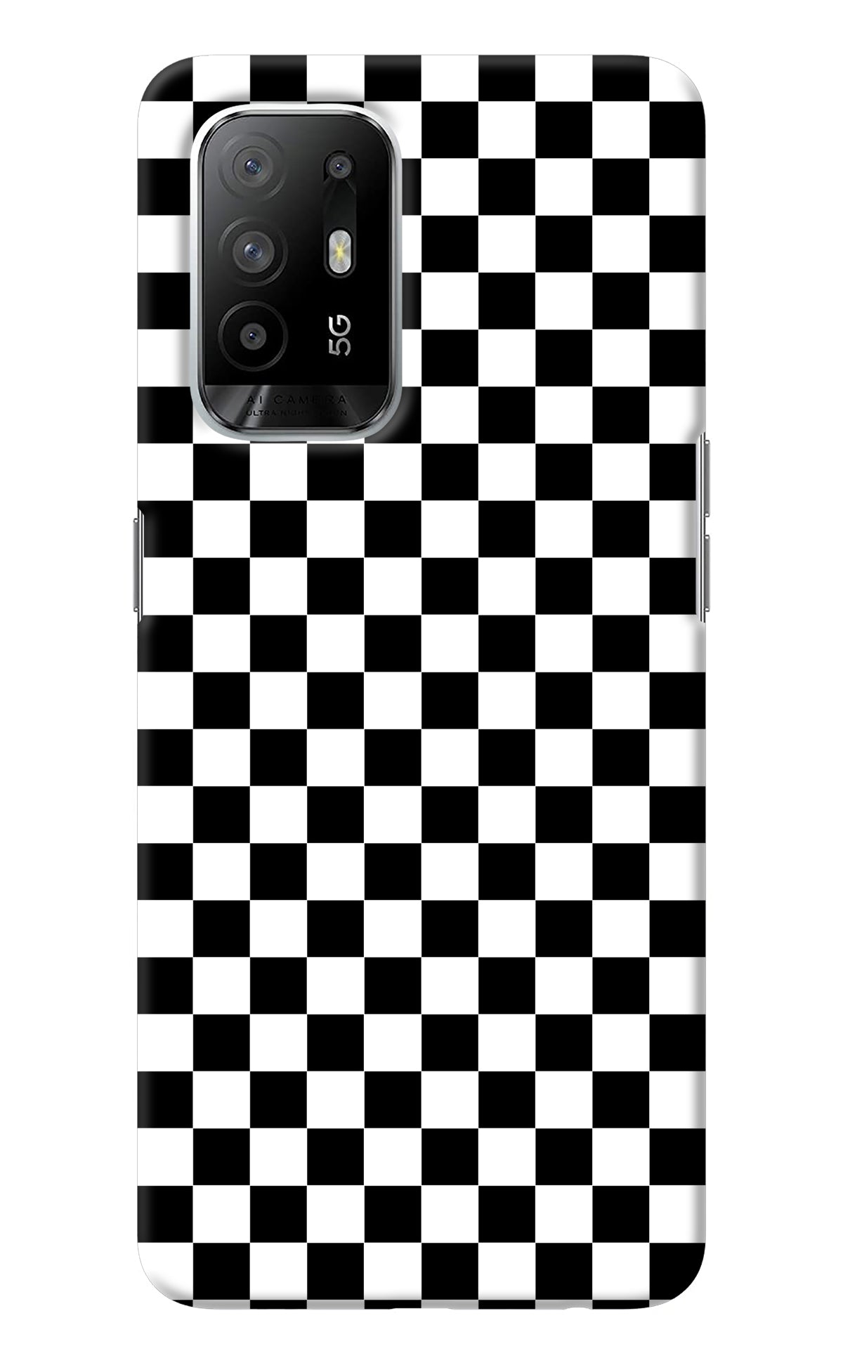 Chess Board Oppo F19 Pro+ Back Cover