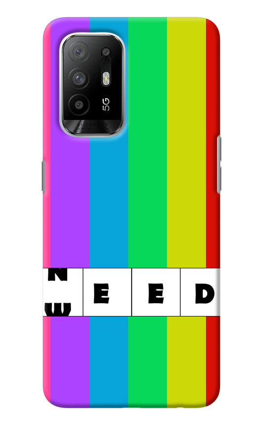 Need Weed Oppo F19 Pro+ Back Cover