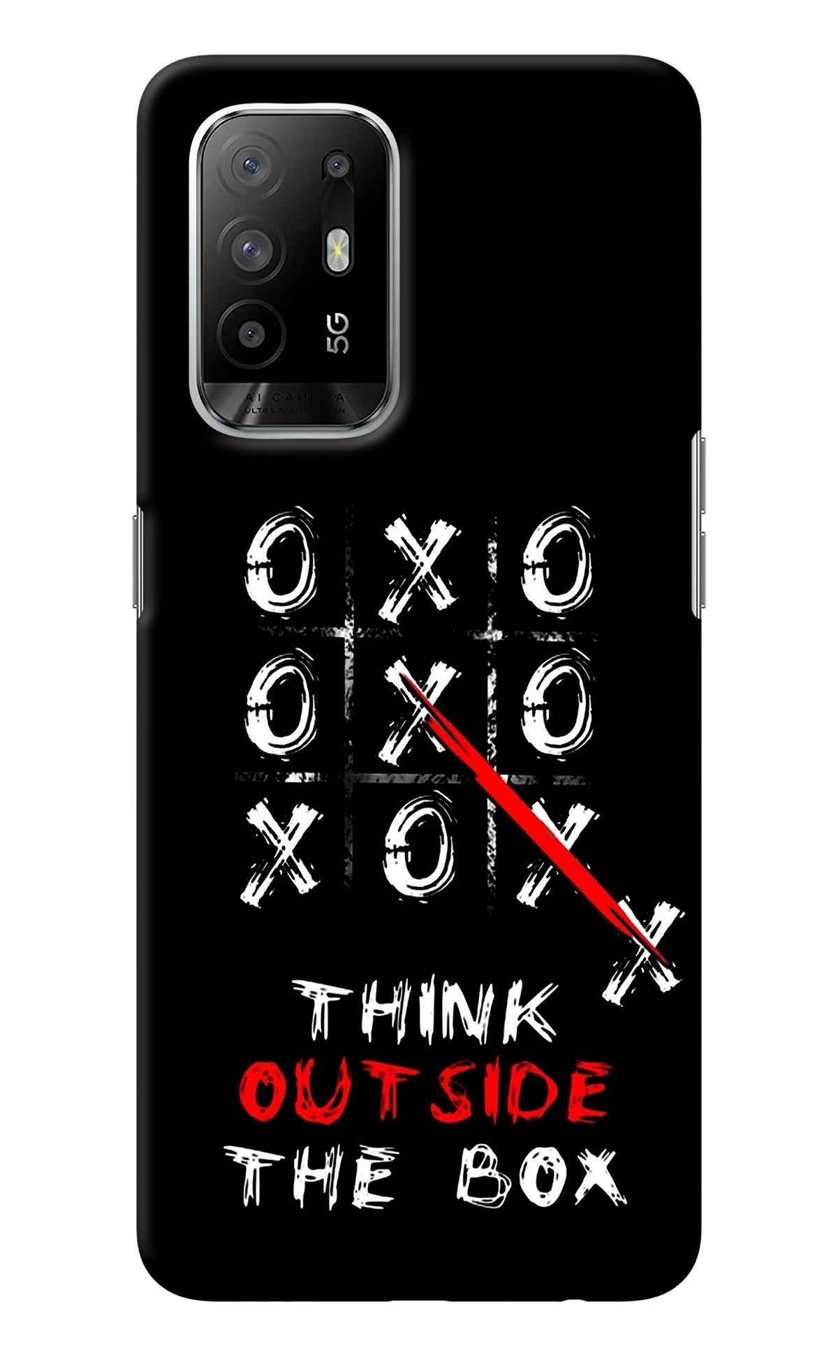 Think out of the BOX Oppo F19 Pro+ Back Cover