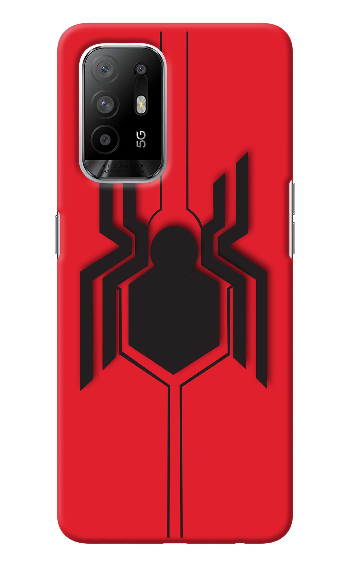 Spider Oppo F19 Pro+ Back Cover