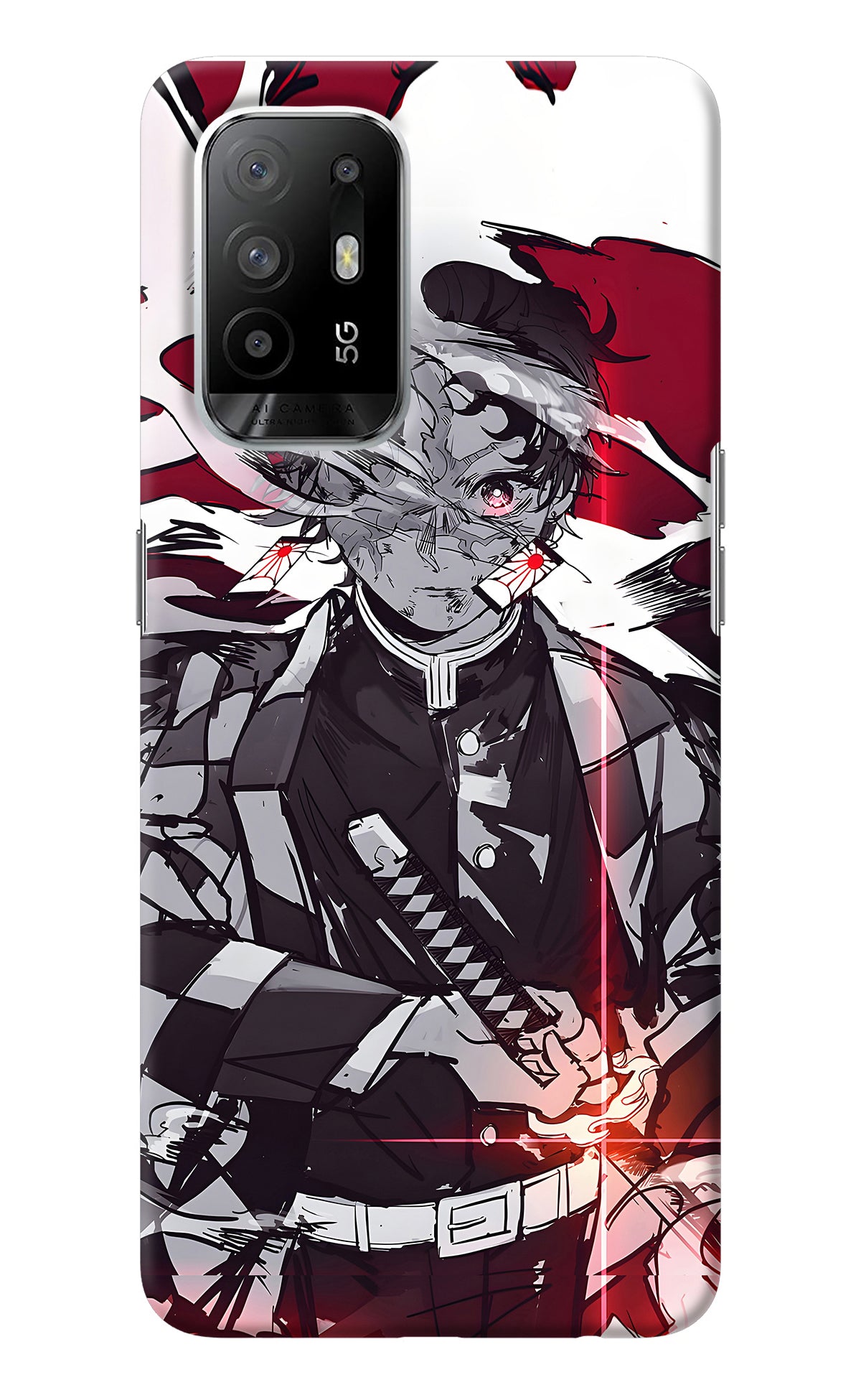 Demon Slayer Oppo F19 Pro+ Back Cover