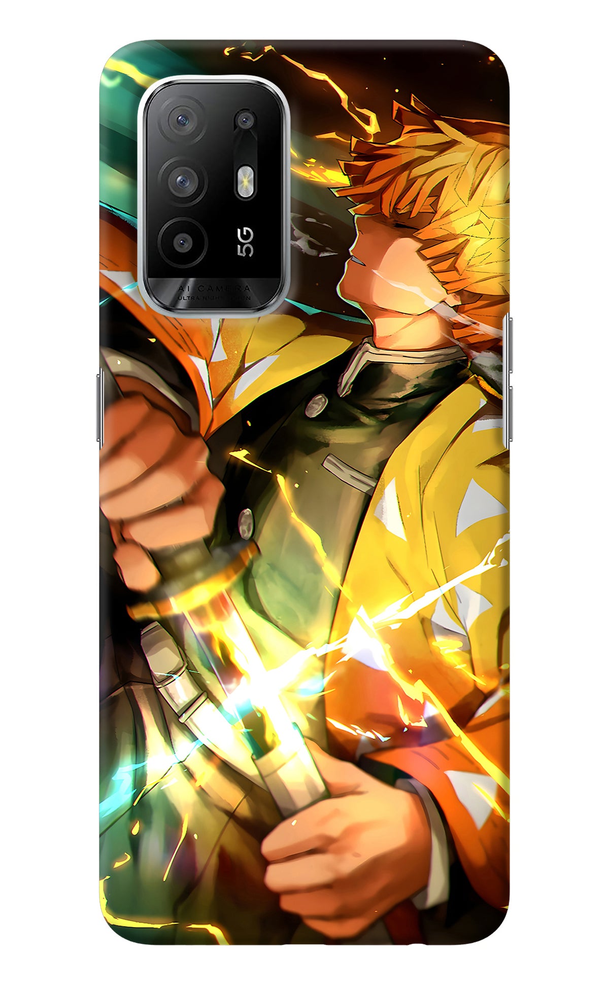 Demon Slayer Oppo F19 Pro+ Back Cover