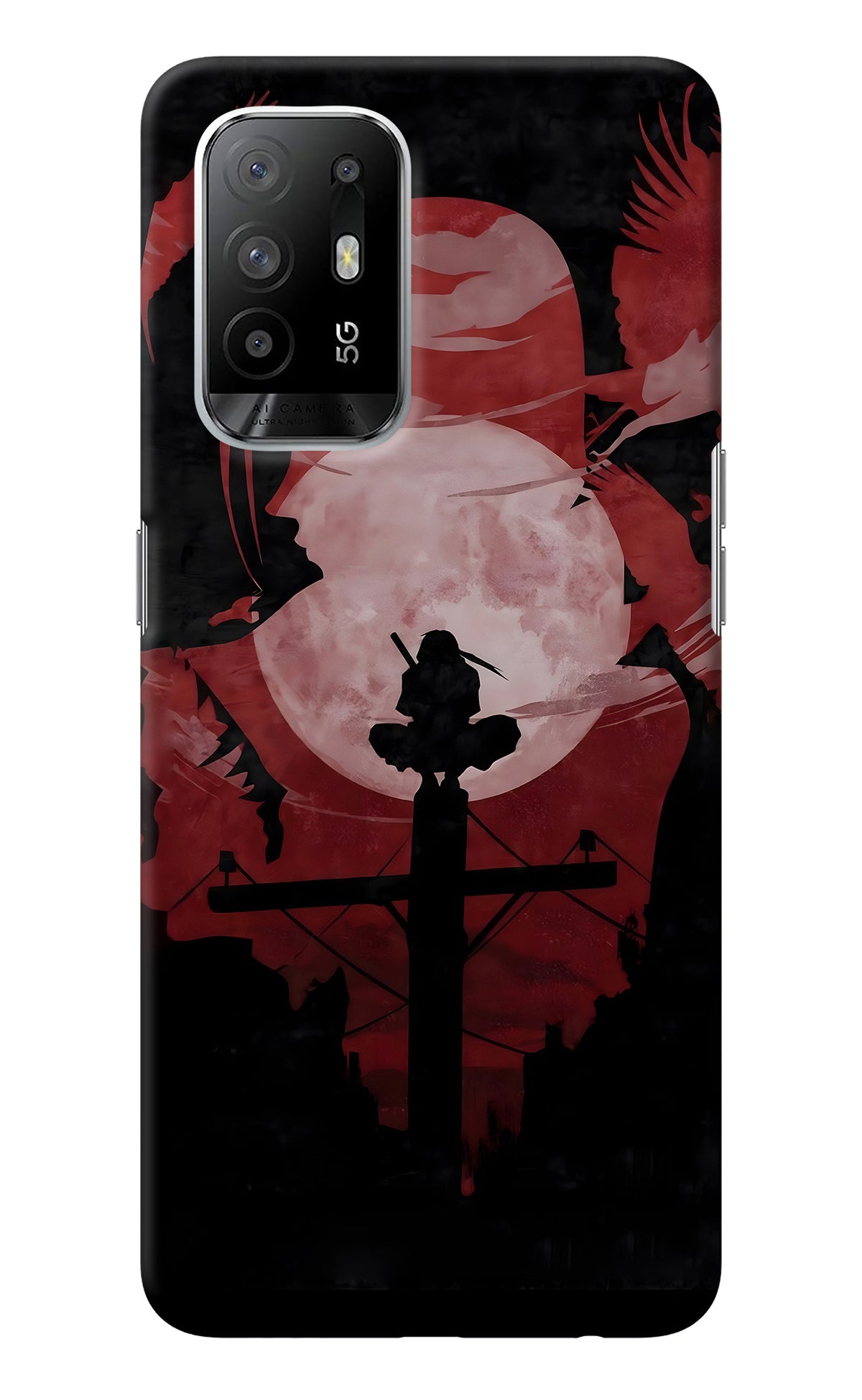 Naruto Anime Oppo F19 Pro+ Back Cover